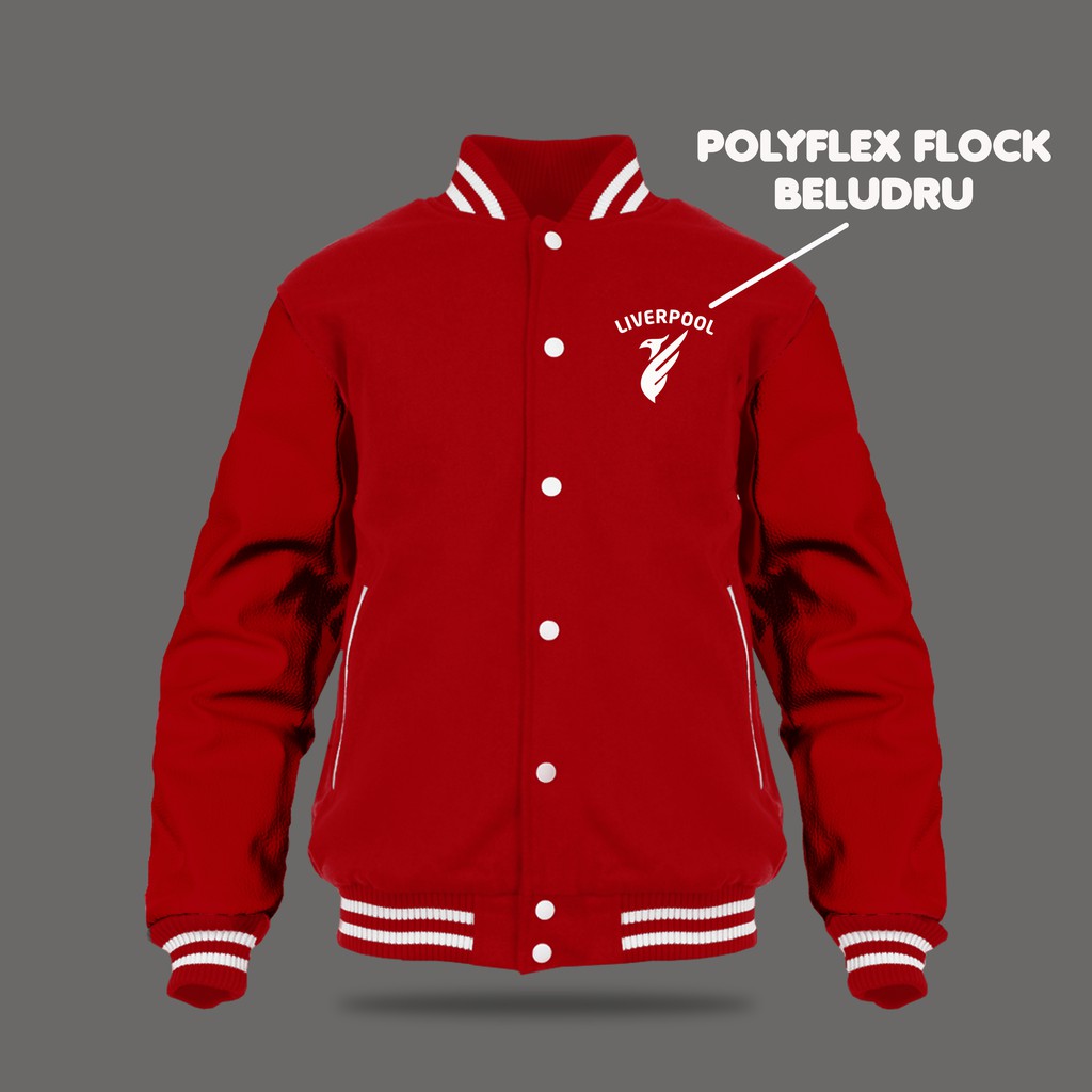 liverpool baseball jacket