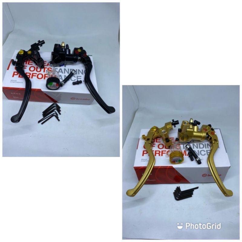 master rem brembo set gp kanan kiri kopling universal plus dudukan spion
