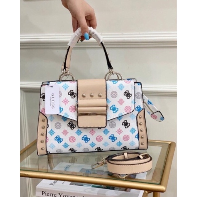 Tas Import wanita Guess top handle ori