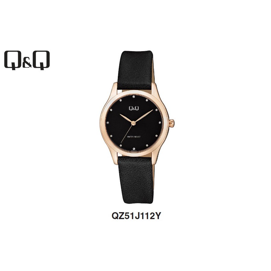 Jam Tangan Wanita Casual Stylist Rantai Stainless Steel Analog Original Q&amp;Q QnQ QQ QZ51 QZ51J Series