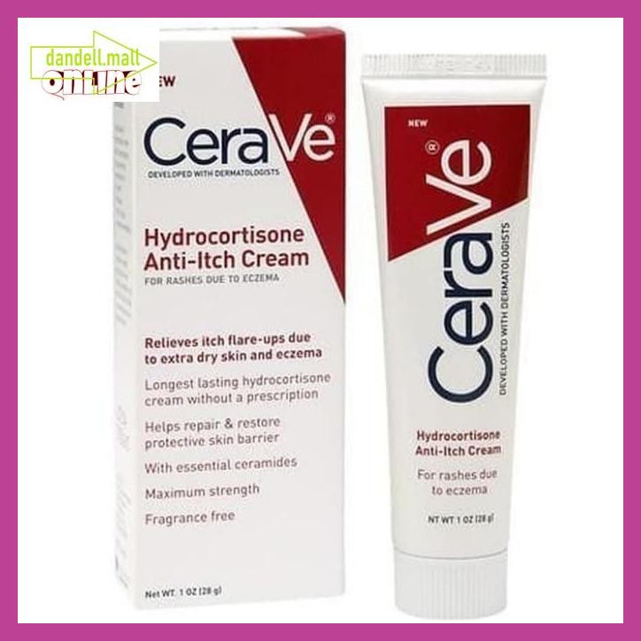 78Td6T7- Cerave Hydrocortisone Anti-Itch Cream 28Gr 57Rdy67-