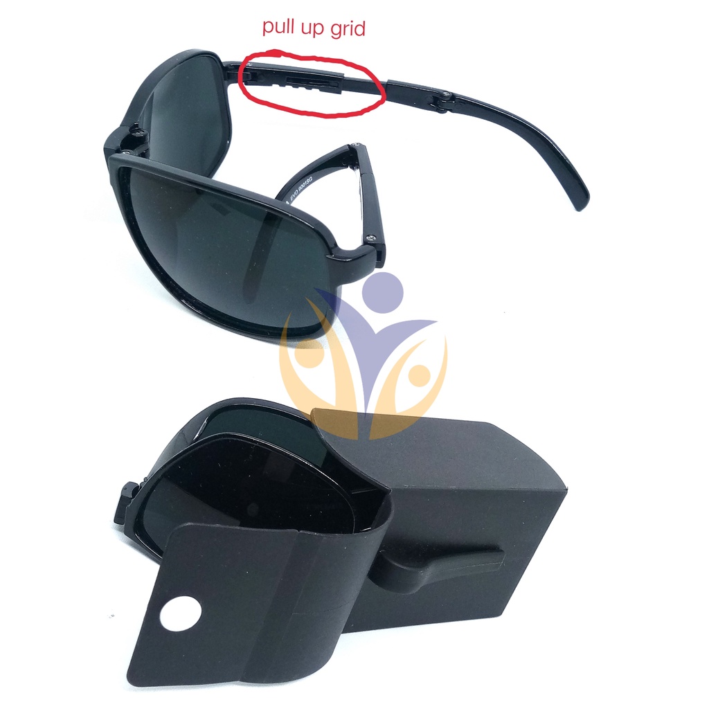 Kacamata Hitam Lipat UV Protection