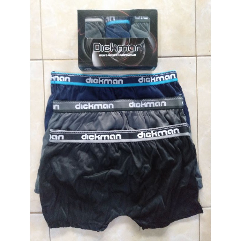 3 PCS CELANA DALAM SEGI 4 BOXER / CELANA BOXER