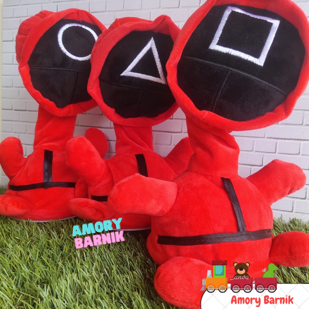 Boneka Squid Game - Boneka Tonjok Suara - Punch Doll Squid Game