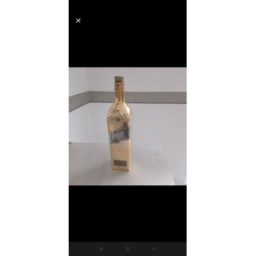 Botol kosong JW lapis emas Gold Label