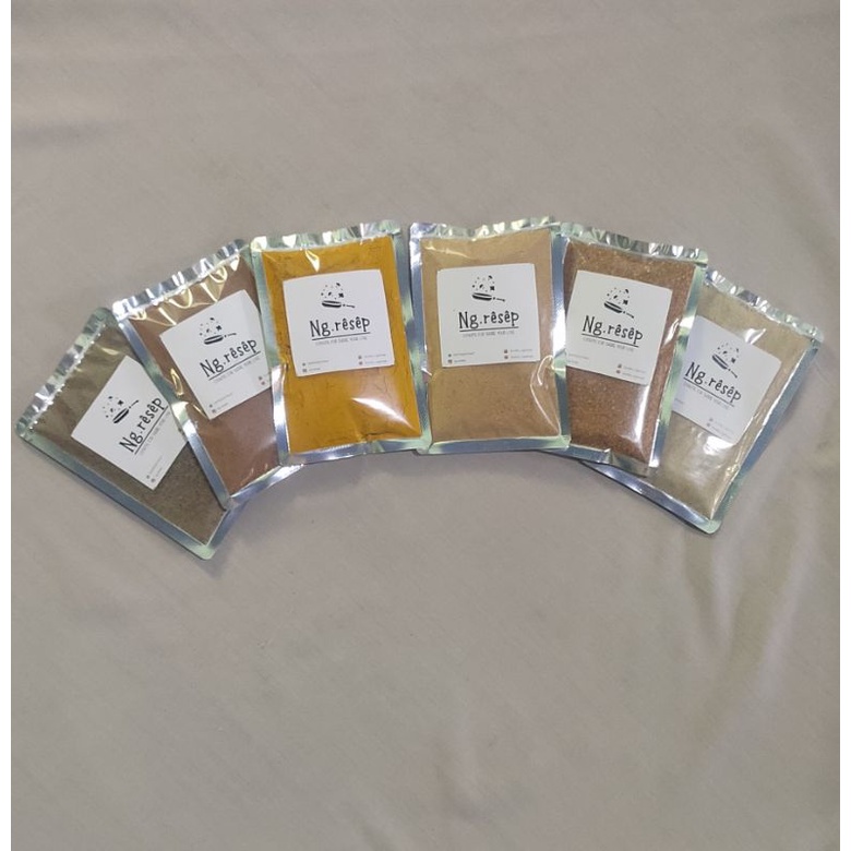 

BUMBU BUBUK MURNI SACHET 25 GR NGRESEP