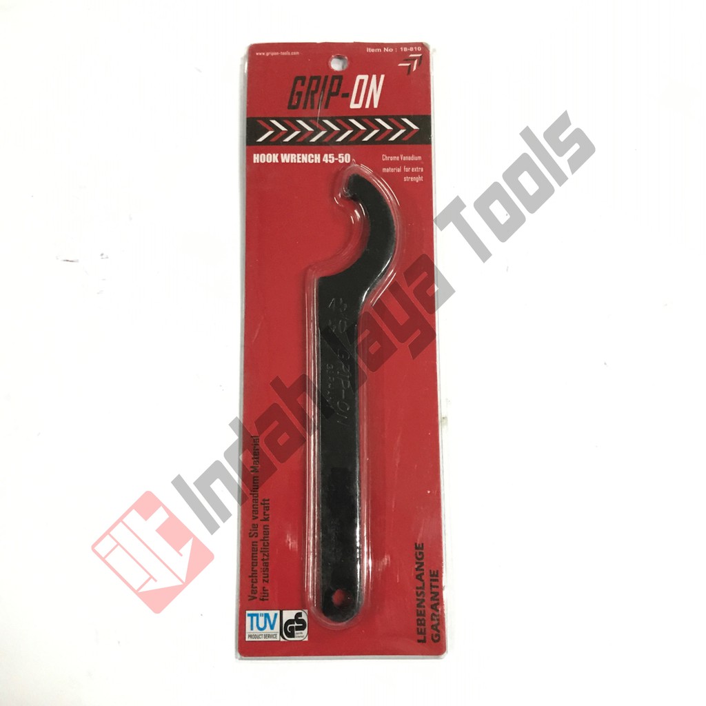 GRIP ON 18-810 Hook Wrench 45-50 mm Kunci Kait Stel Komstir Sokbreker