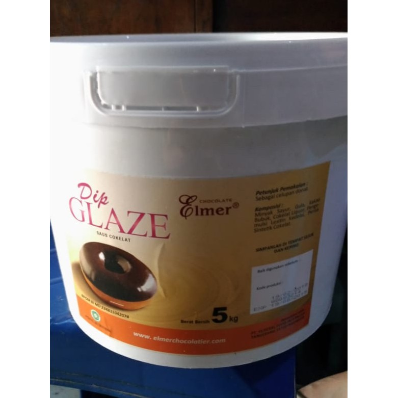 

Elmer Dip Glaze - Topping Donat Dark Chocolate 500gr