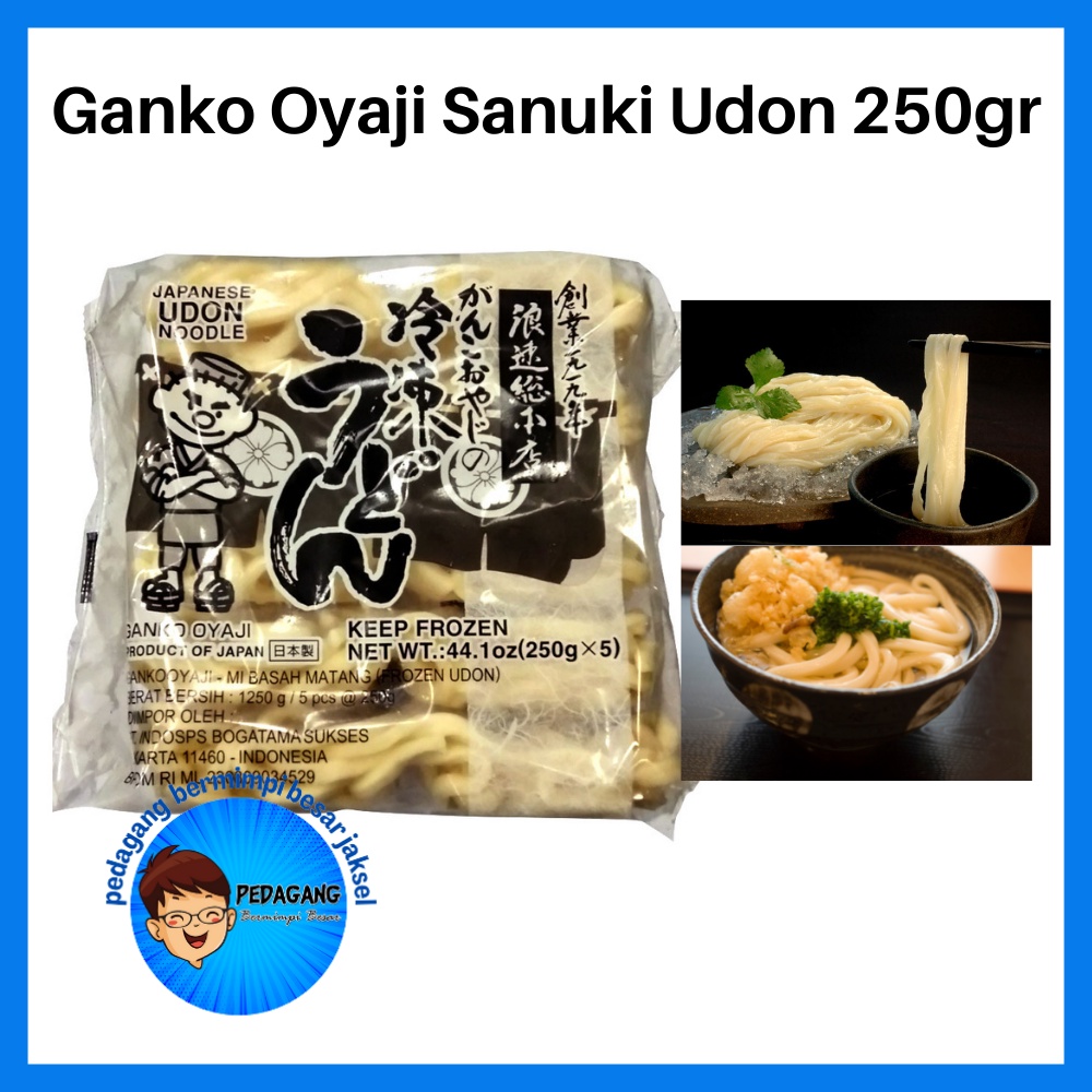 

Ganko Oyaji Sanuki Udon 250gr | Udon Jepang | Frozen Udon