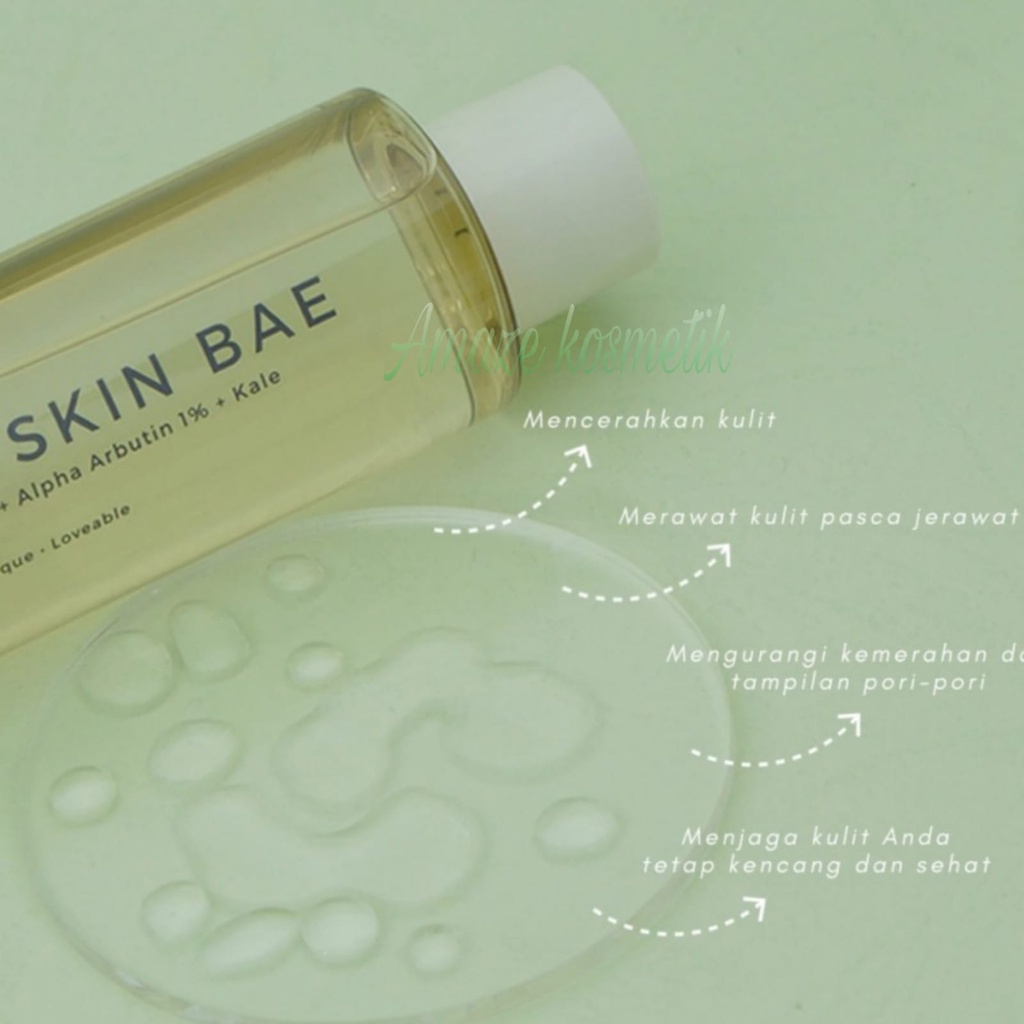 Baru! AVOSKIN YOUR SKIN BAE Niacinamide 7PERSENT + Alpha Arbutin 1PERSENT + KALE 100ml BPOM