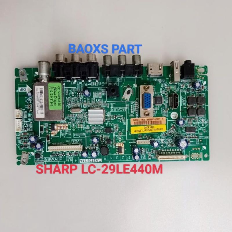 MB - MAINBOARD TV LED SHARP  LC-29LE440M - LC 29LE440