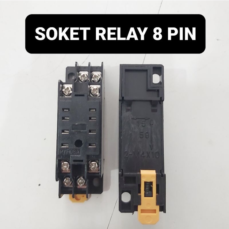 Soket Relay DC 8 Pin