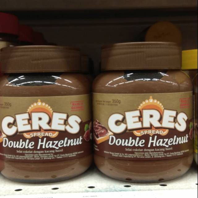 

CERES SPREAD DOUBLE HAZELNUT 350gr