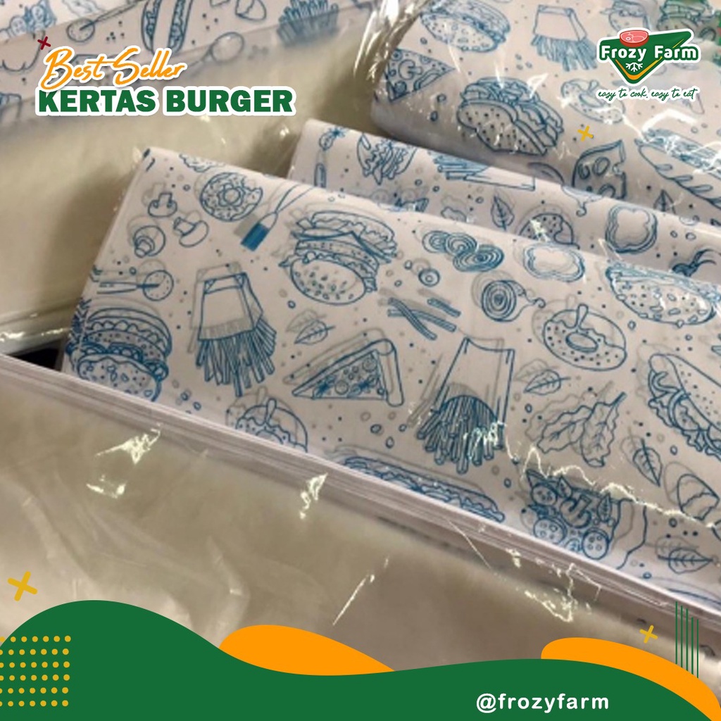 

Kertas Burger Isi 75 Pcs/ Pack