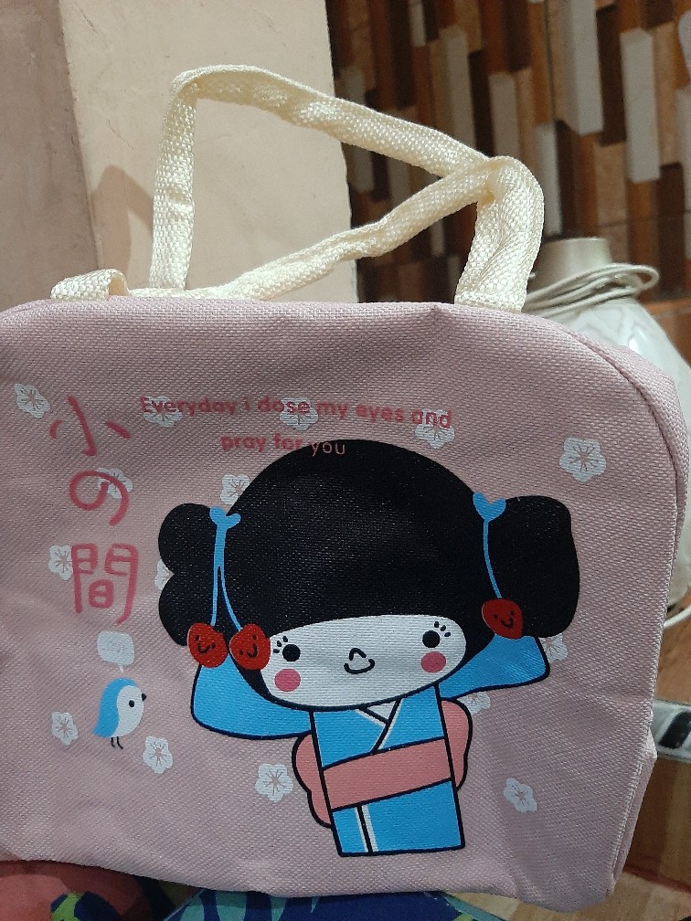 Tas Bekal Boneka Jepang