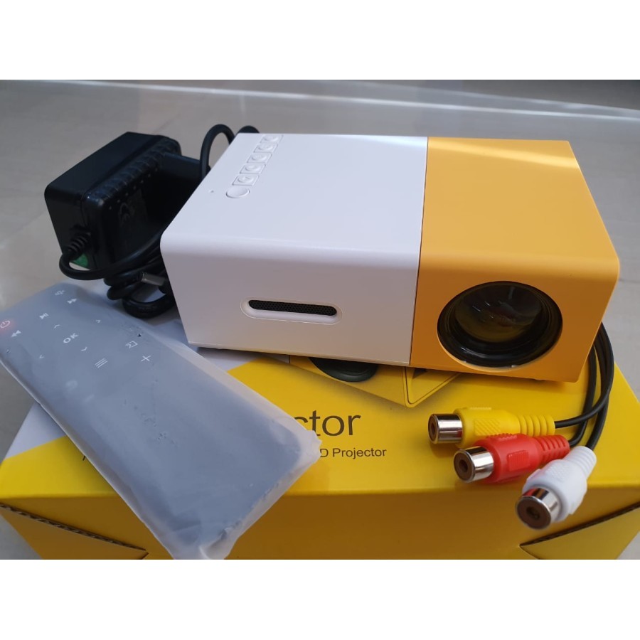 Proyektor Mini YG300 YG 300 YG-300 Projector Portable - IMPORTIR