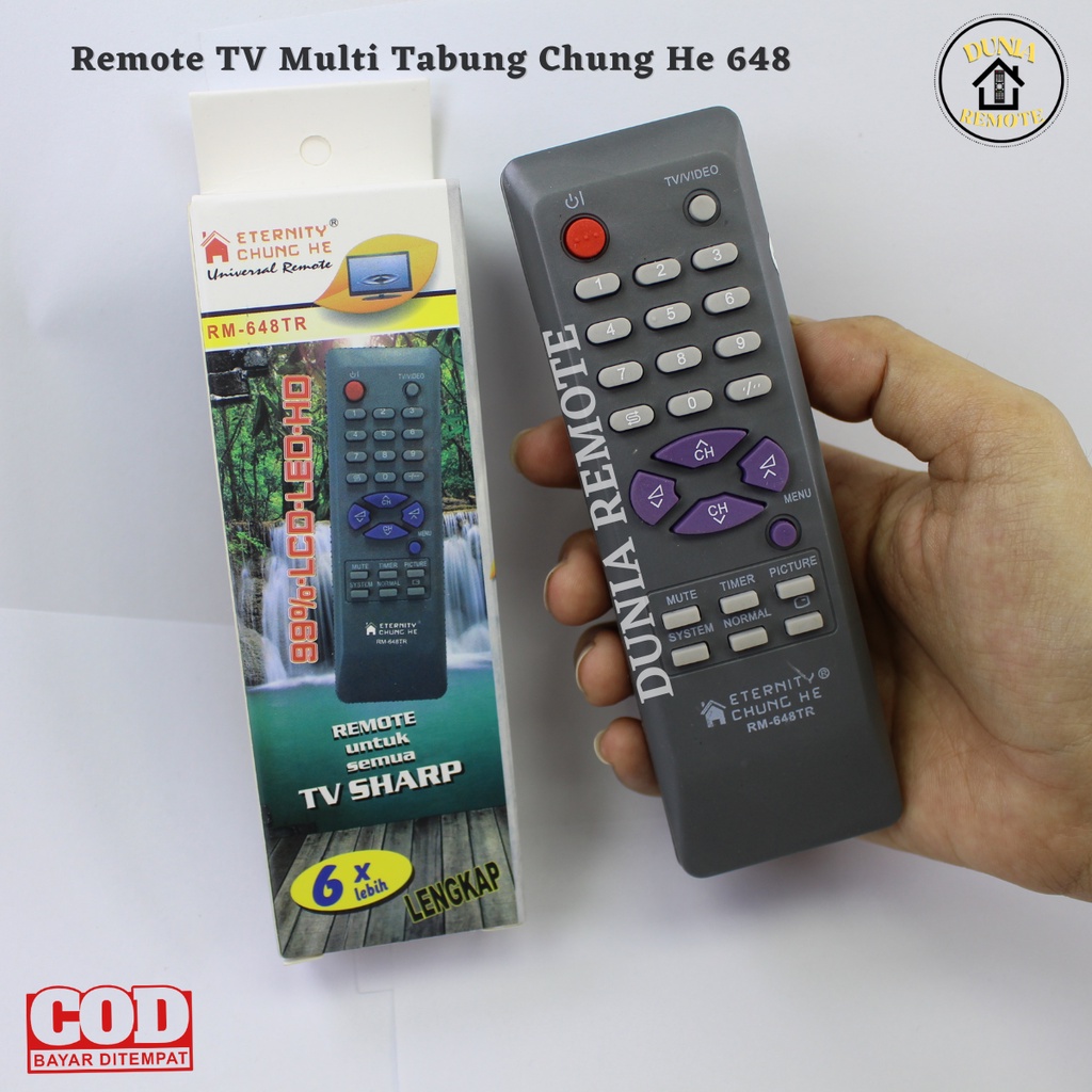 Remot Remote Multi TV Tabung Lcd Led SHARP Multi