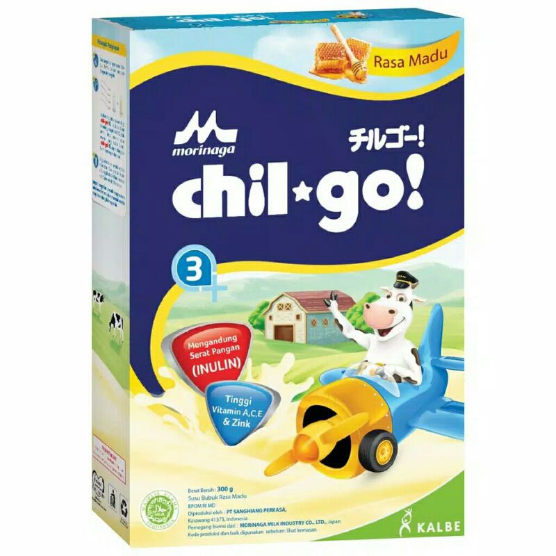 

CHIL GO 3+ SUSU BUBUK RASA VANILA / MADU 300gr