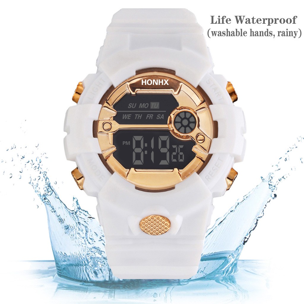 ✨READY✨  Jam Tangan Wanita Couple Watches Elektronik Sport Dial Besar