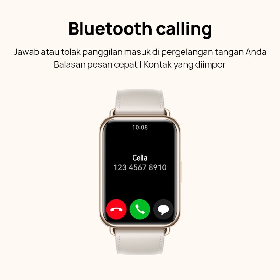 Huawei Watch fit 4 Pro - Watch Fit 4 | Stylish Design | GPS | 10-Day Battery Life | Sports Tracking | Health Management Garansi Resmi