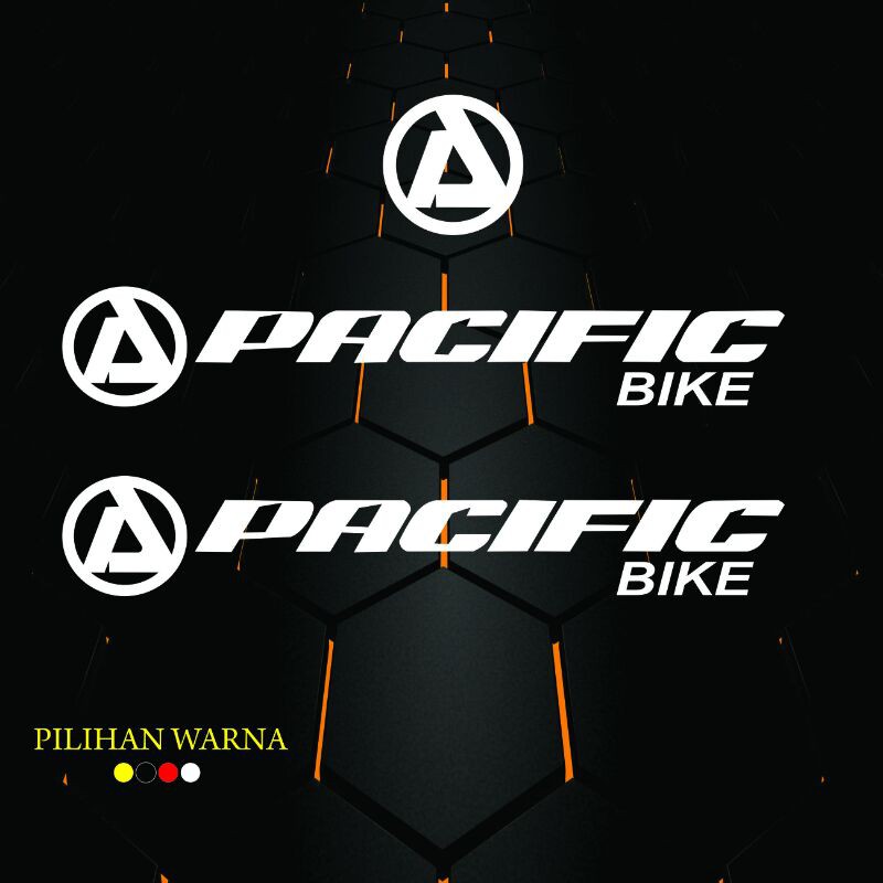 STIKER SEPEDA LIPAT PACIFIC