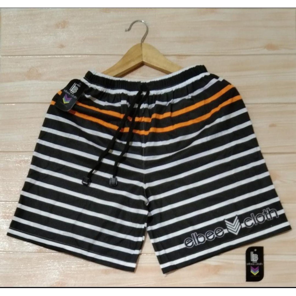 CELANA PENDEK DEWASA REMAJA/BOXER PRIA DEWASA SANTAI MURAH/CELANA COLOR PENDEK DEWASA ELBEE CLOTH