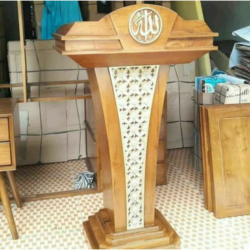 MIMBAR, PODIUM, MIMBAR UPACARA, MIMBAR PIDATO