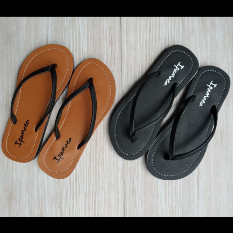 Sandal Flat Wanita Ipomoea Tali Jepit