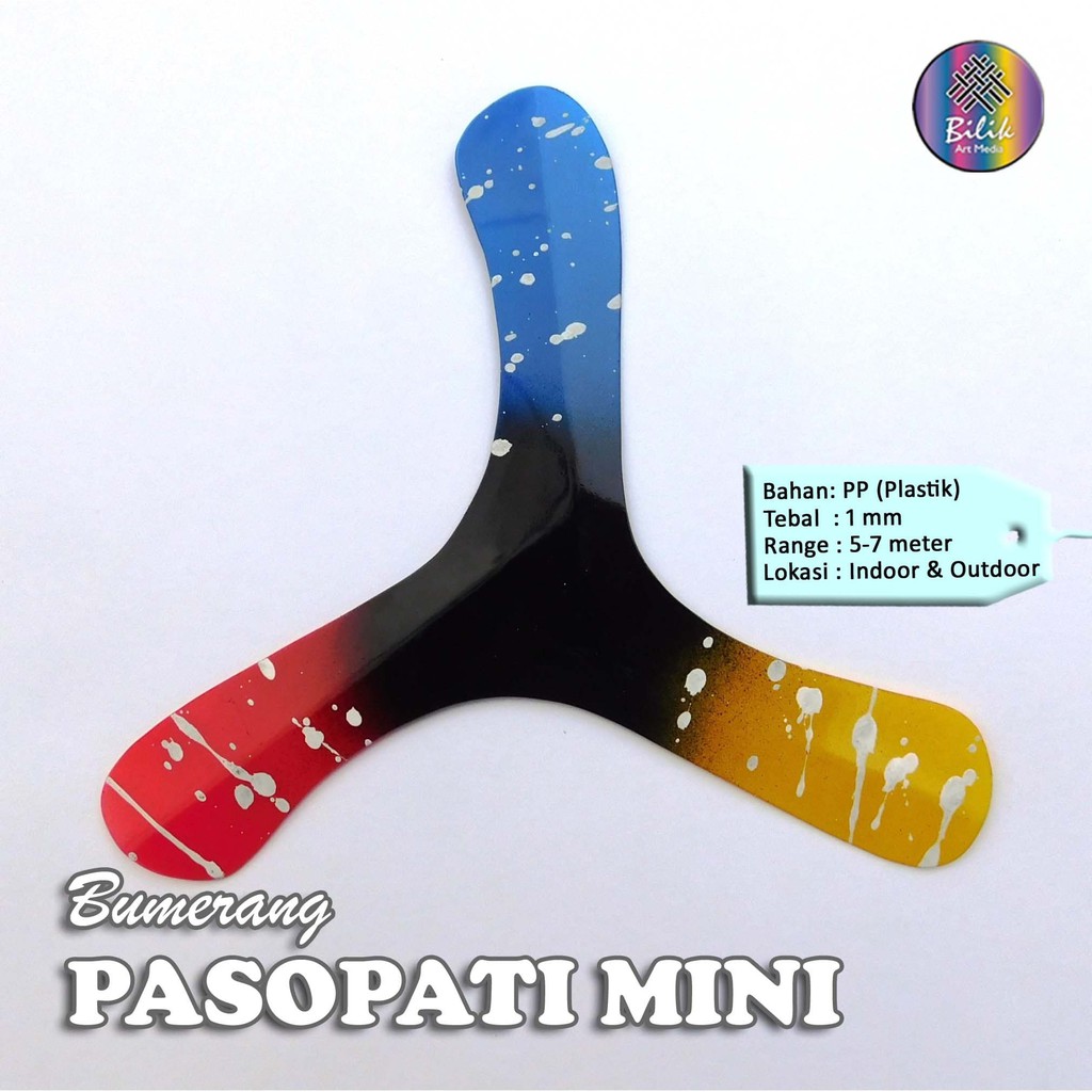 Super Murah Mainan Anak Edukatif Tradisional Bumerang Boomerang Pasopati Mini