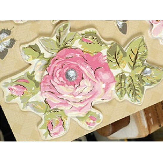 Scrapbook 3D Sticker - Rose Flower