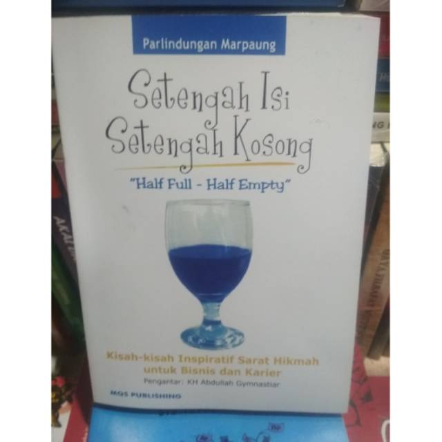 

Buku setengah isi setengah koson