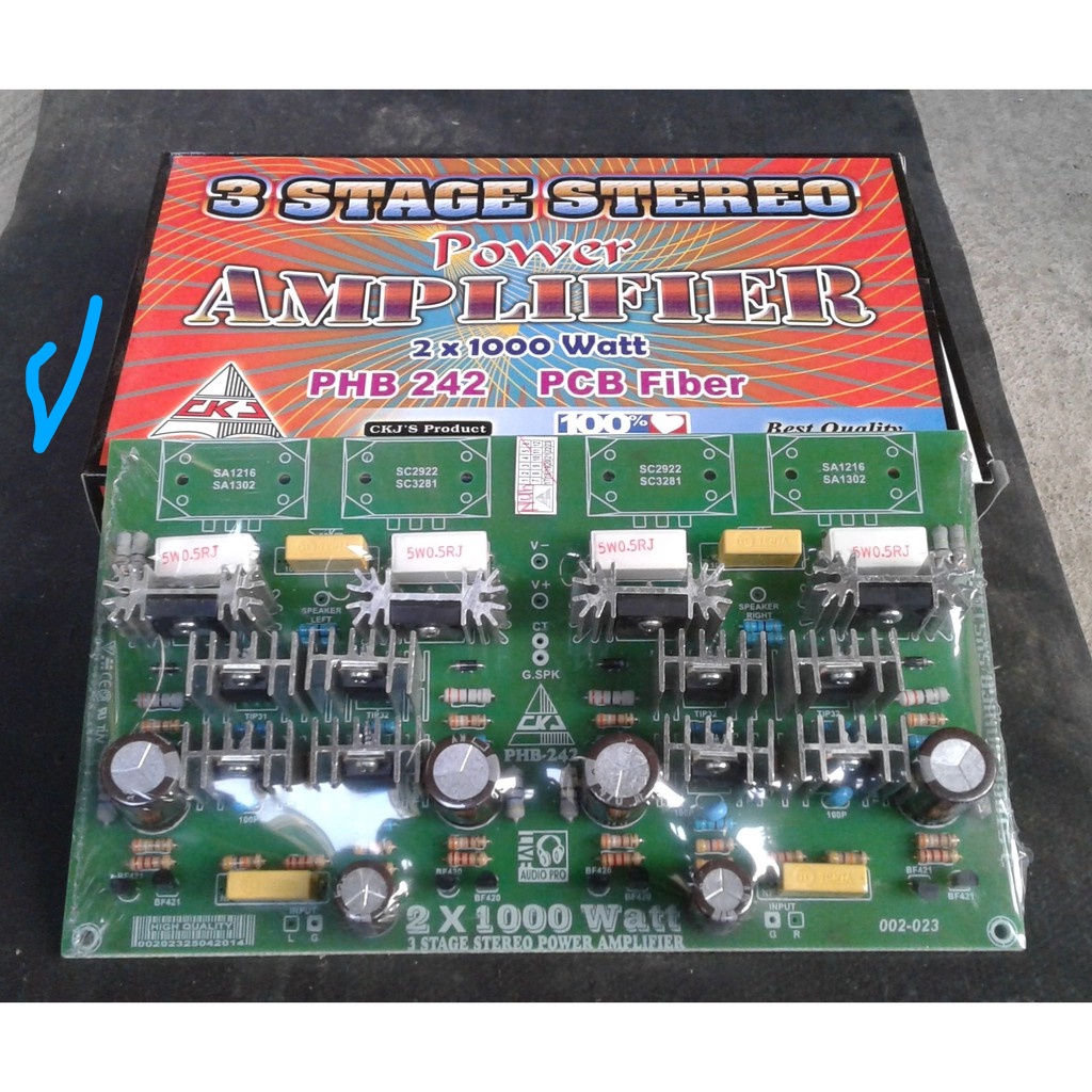 Kit Driver Power Stereo 1000watt 3 Tingkat PHB242