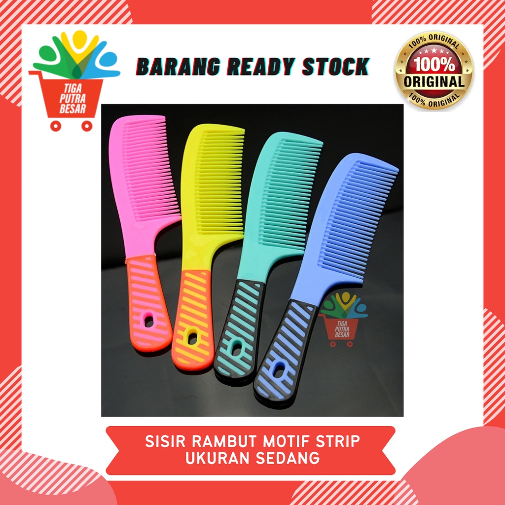 SISIR RAMBUT MOTIF STRIP KOREA GOOD QUALITY