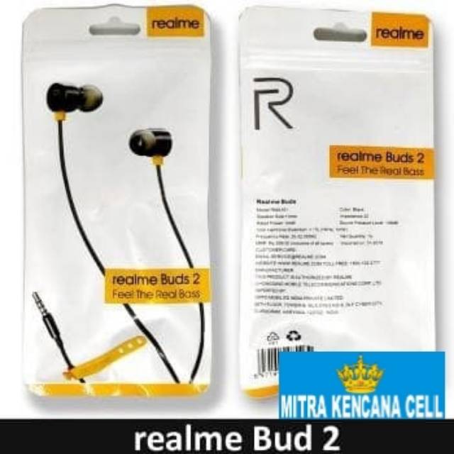 HF Handsfree Realme Buds 2