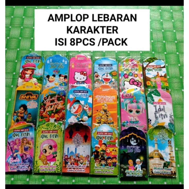 

amplop karakter isi 8