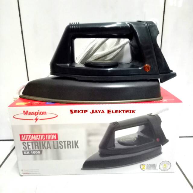 Setrika Maspion Ex 1000 Dry Iron Shopee Indonesia