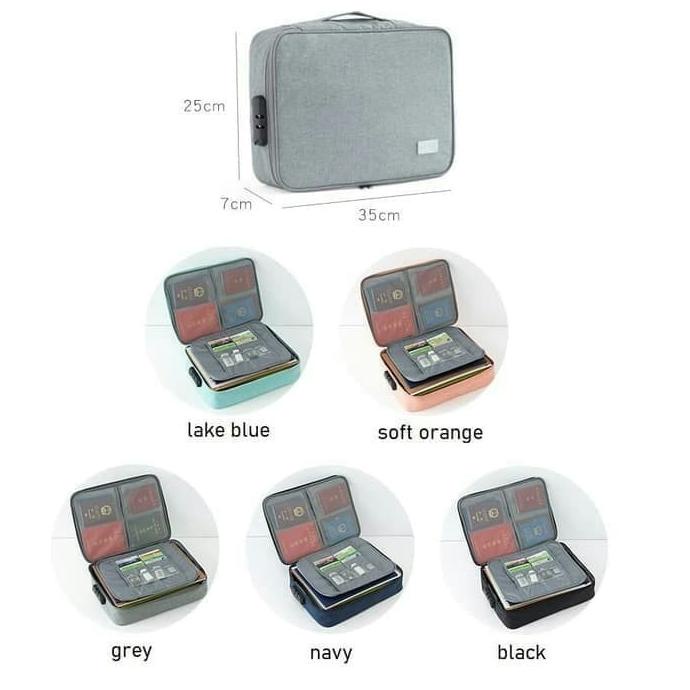 

PROMO PENYIMPANAN DOKUMEN / DOCUMENT STORAGE BAG ORIGINAL ( PACKING AMAN )