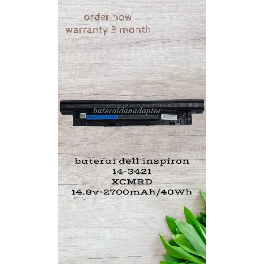 Baterai Dell Inspiron 14-3421 XCMRD Original
