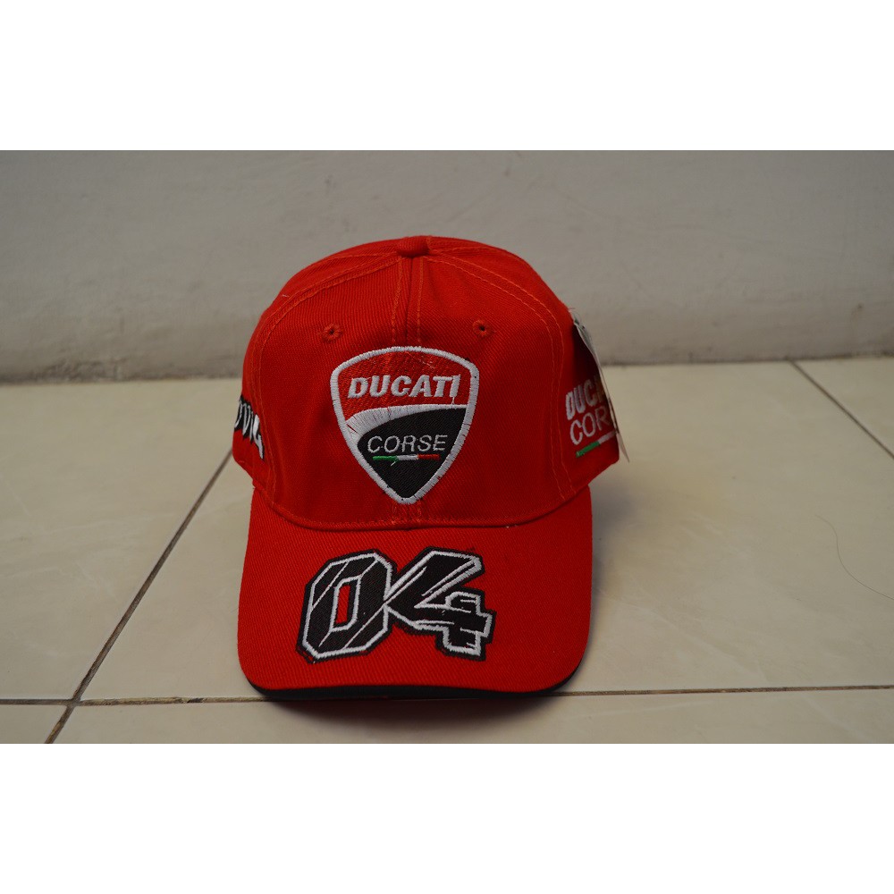 Topi Motogp lambang Ducati Corse