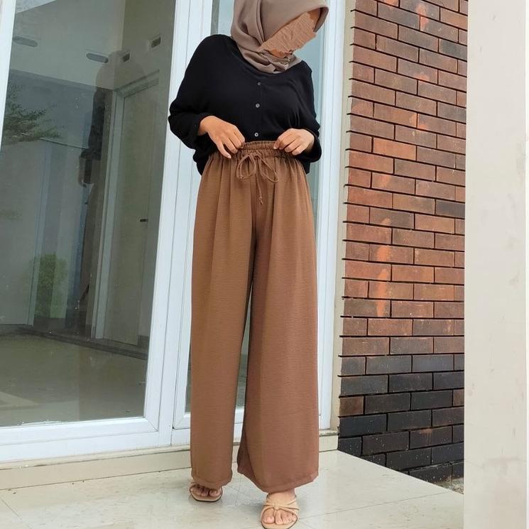 RUBBY KULOT DAILY BAHAN CRINKLE AIRFLOW PREMIUM/KULOT CRINKLE AIRFLOW HW "WHI.20Au22ᵂ"