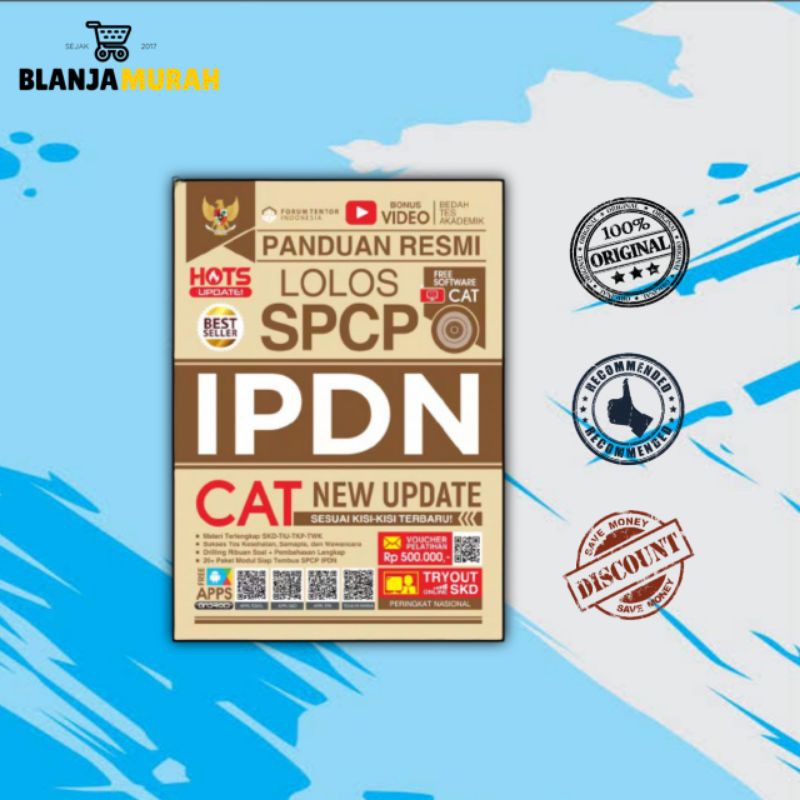 Buku Tes Ipdn 2021 Panduan Resmi Lolos Spcp Ipdn 2020 2021 Cat Shopee Indonesia