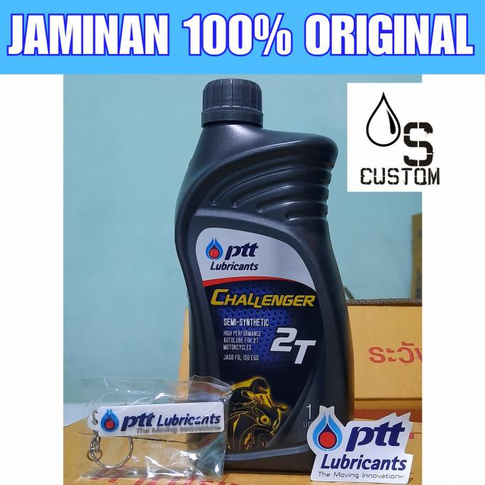 [[BISA COD]] Oli samping 2tak PTT Lubricants Challenger 2T THAILAND