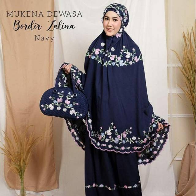 Mukena bordir zalina