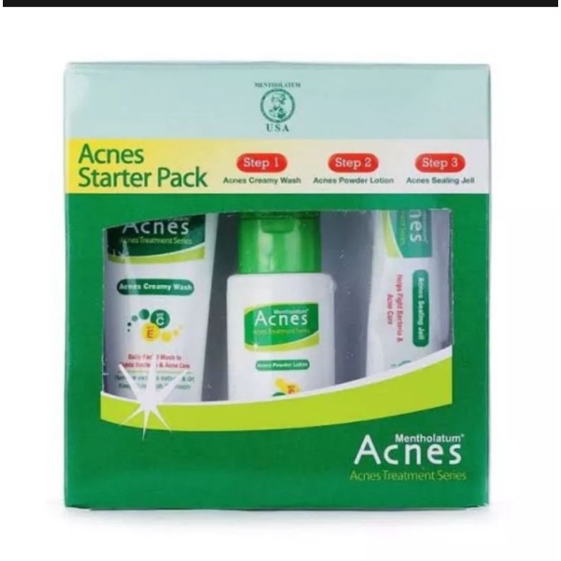 ACNES Starter Pack 3in1| Paket Hemat