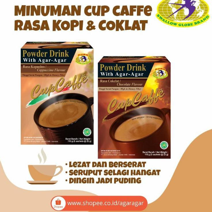 

【TERSEDIA & COD】 SPECIAL TEMANI STAY HOME KITA- CUP CAFFE MINUMAN KOPI DAN COKLAT AGAR