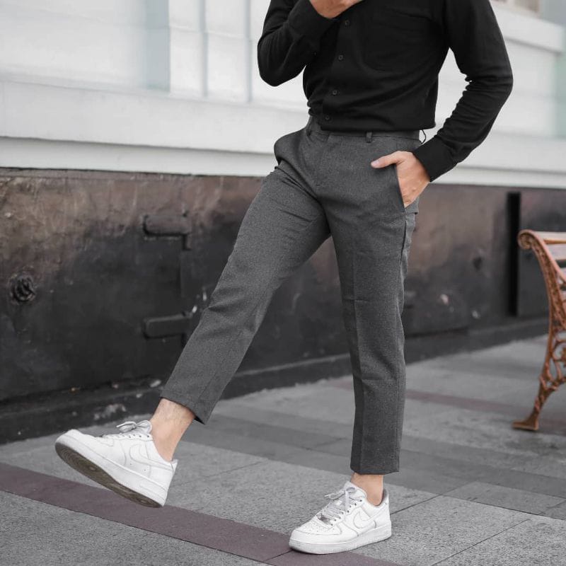 Celana Ankle Pants Celana Casual Celana Formal Celana Bahan Kerja Kantor Celana Panjang Pria Chino Chinos Fashion Pria Korean Style Slimfit