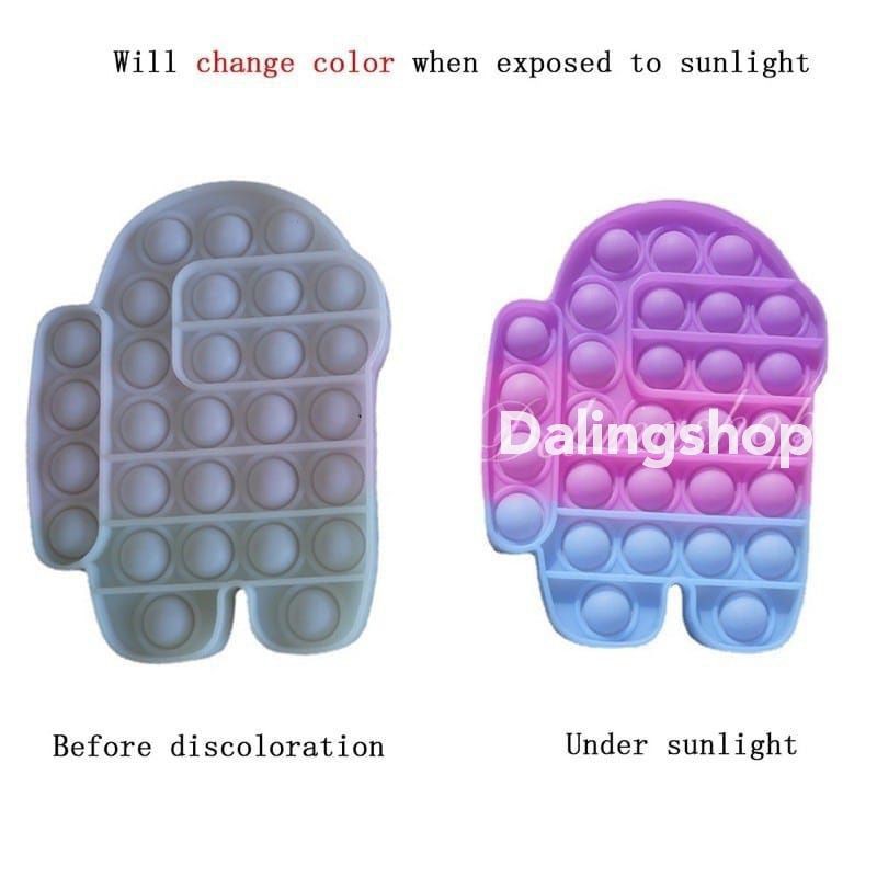 DALINGSHOP Pop it Fidget Mainan Go Bang fox Mind Mainan Anti Stress  Pop Pop itko-8