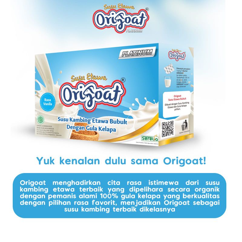 ORIGOAT SUSU KAMBING ETAWA PLATINUM