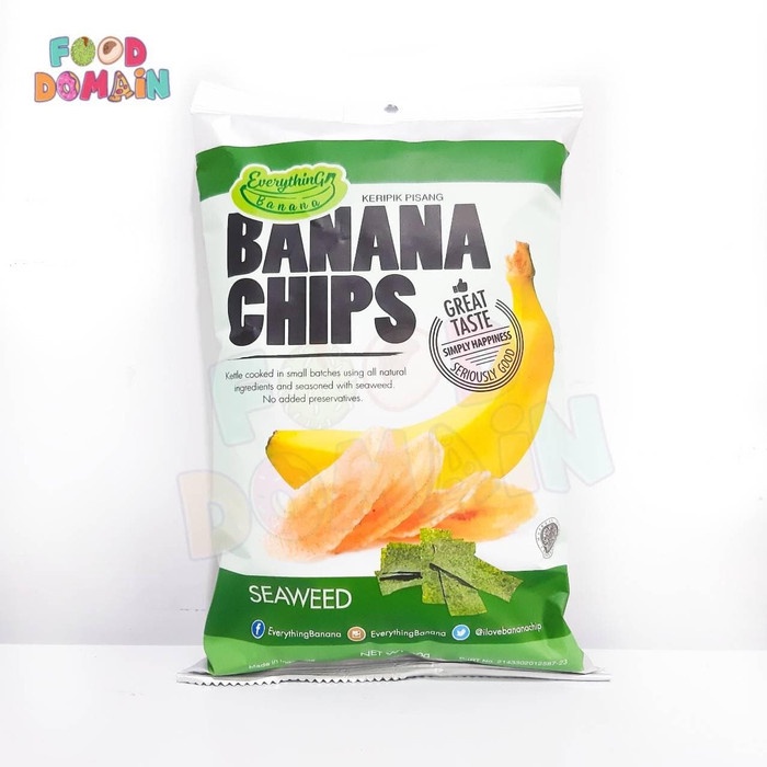 

Snack Banana Chips Seaweed - Everything banana - 80 gr