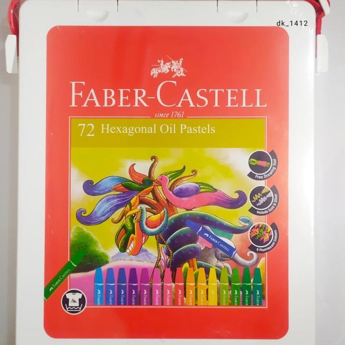 

Crayon Oil Pastel Faber Castell 72 Warna